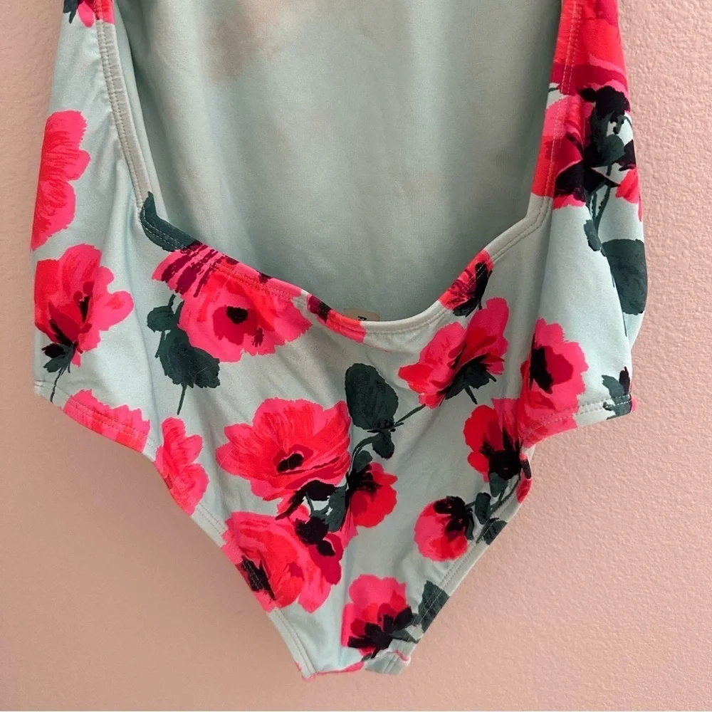 Billabong Bella floral low back one piece swimsuit